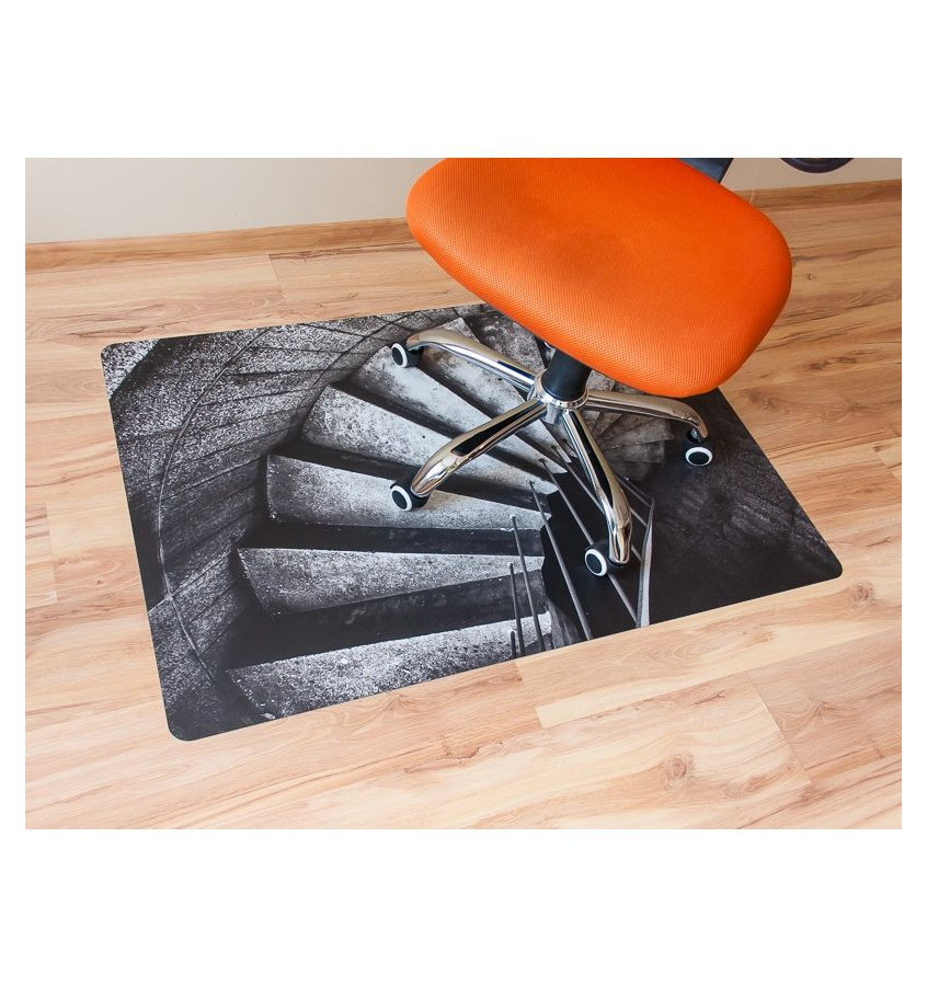 Mata ochronna pod fotel na kółkach z nadrukiem 034 - 80x120cm - gr. 13mm