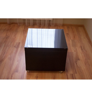 Podkładka mata przezroczysta  55x55cm na stolik LACK i HEMNES z IKEA nie przesuwa się