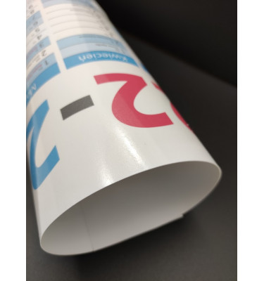 Suchościeralny kalendarz B0 na rok SZKOLNY 2025/26 144x102 cm