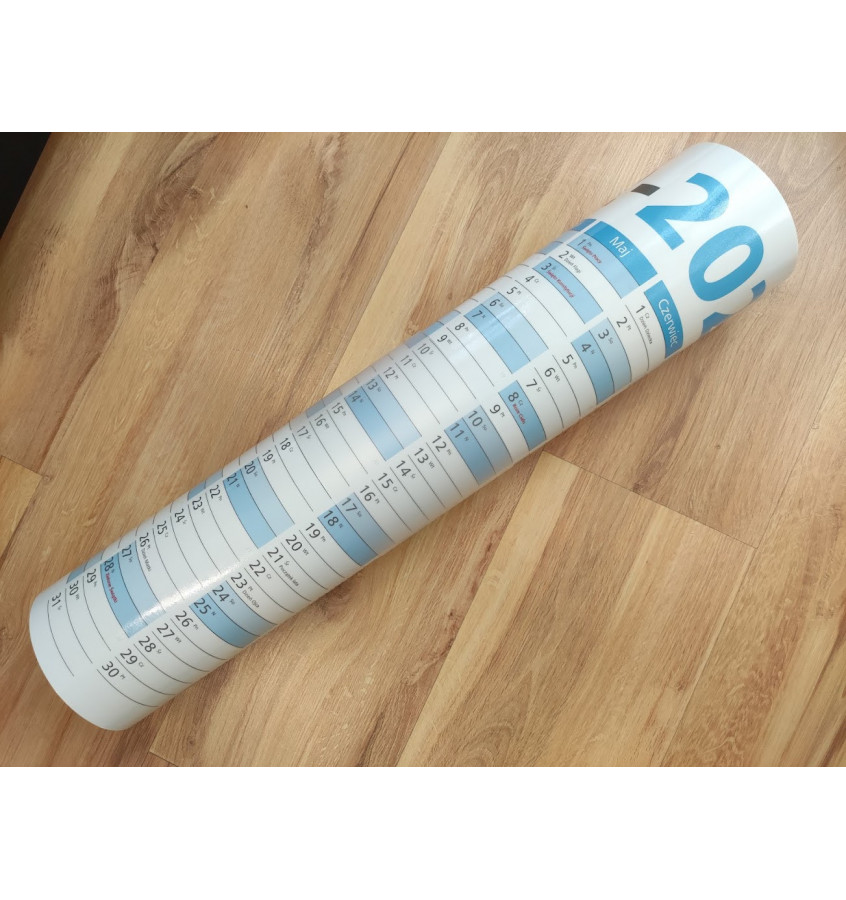 Planer kalendarz SZKOLNY A0 na rok 2025/26 119x84 cm ścieralny