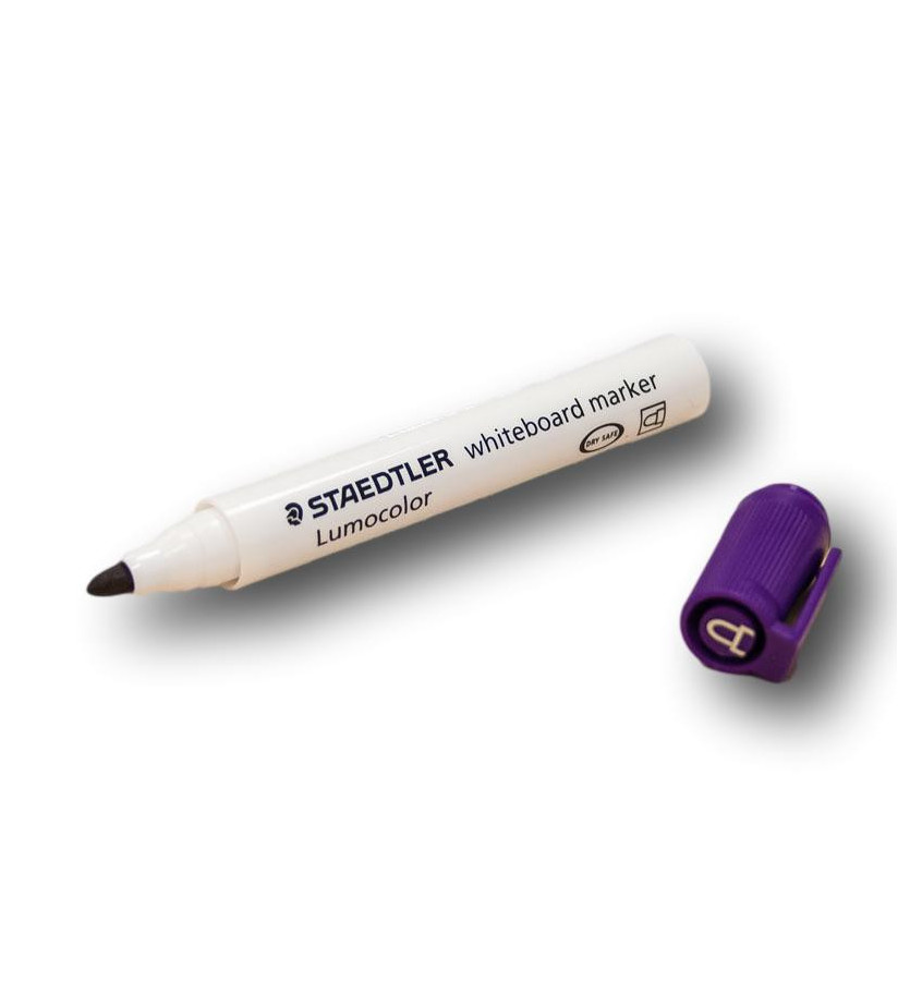 FIOLETOWY marker suchościeralny do planerów i białych tablic LUMOCOLOR Staedtler