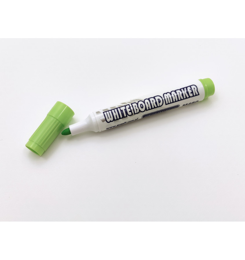 SELEDYNOWY marker suchościeralny do planerów i białych tablic GRANIT