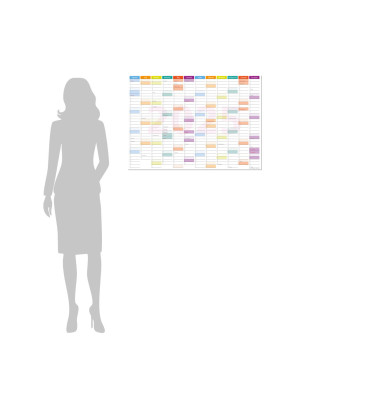 Planer ścienny 2026 A1 84x59cm kalendarz suchościeralny