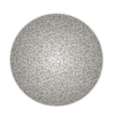 Mata ochronna pod krzesło na kółkach z grafiką 062 - pod fotel obrotowy - okrągła śr. 100cm gr. 13mm