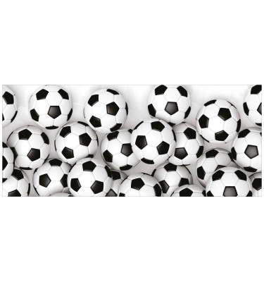 Podkładka 151x65 cm na biurko MALM z IKEA ze wzorem PIŁKA NOŻNA