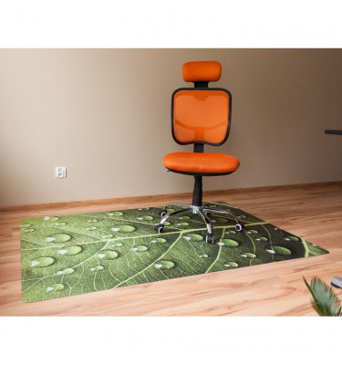 Mata 120x180cm gr 13mm  ze wzorem 031 - LIŚĆ MAKRO