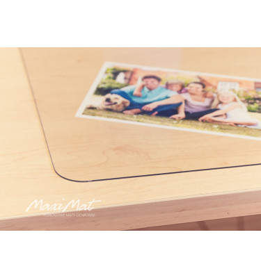Podkładka na biurko 50x70cm przezroczysta mata DESKPAD na stół + BONUS
