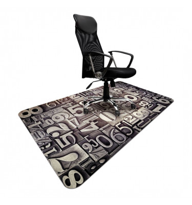 Podkładka 120x180cm gr 13mm ze nadrukiem 019 - LITERY