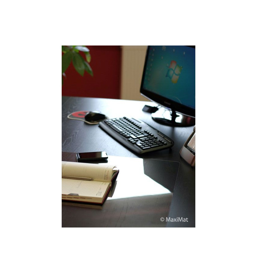 Podkładka na biurko 50x70cm przezroczysta mata DESKPAD na stół + BONUS
