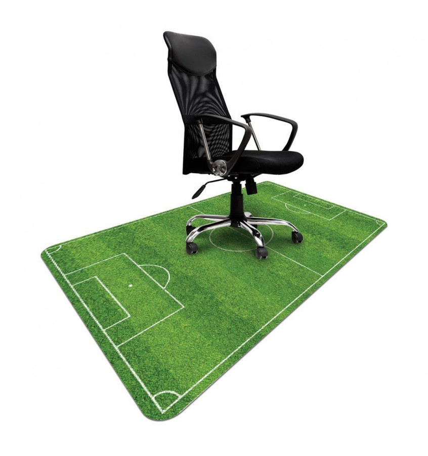 Mata 120x180cm gr 13mm pod krzesło ze wzorem BOISKO 016 - BOISKO