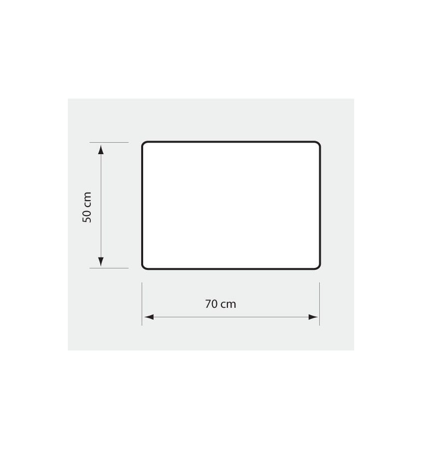 Podkładka na biurko 50x70cm przezroczysta mata DESKPAD na stół + BONUS