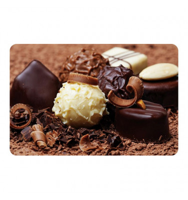 Podkładka 120x180cm gr 13mm ze wzorem 004 - CZEKOLADA 