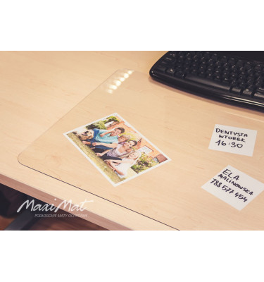 Podkładka na biurko 50x70cm przezroczysta mata DESKPAD na stół + BONUS