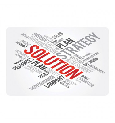 Podkładka ochronna ze wzorem 038 SOLUTION - pod krzesło - 120x180cm -  grubość. 13mm