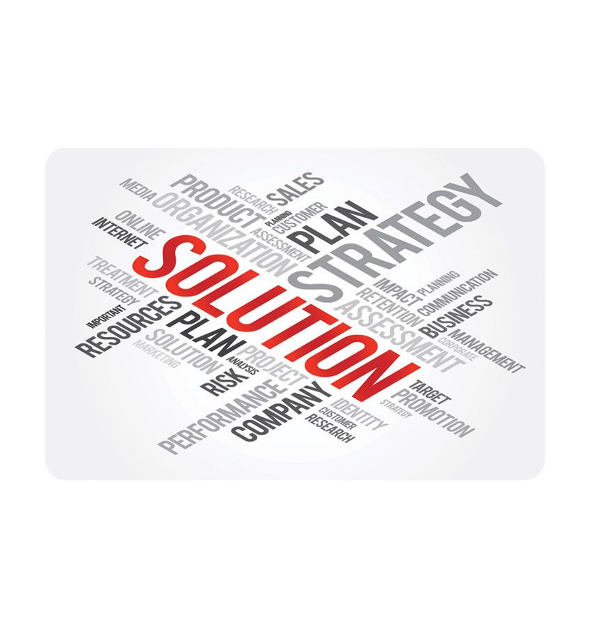 Podkładka ochronna ze wzorem 038 SOLUTION - pod krzesło - 120x180cm -  grubość. 13mm