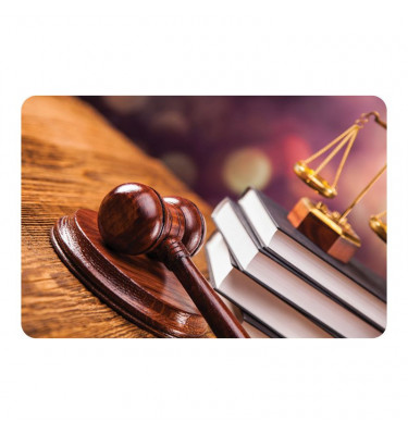 Mata 100x140cm gr 13mm pod krzesło ze wzorem 035 - DLA PRAWNIKA