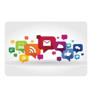 Mata 100x140cm gr 13mm ze wzorem 037 - KOLOROWE IKONKI