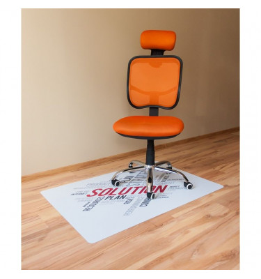 Mata ochronna pod fotel na kółkach z nadrukiem  SOLUTION 038 - 80x120cm -  gr. 13mm