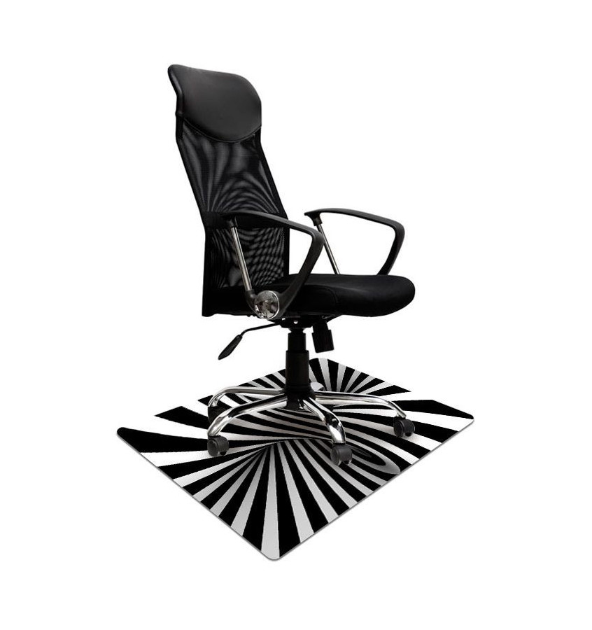 Mata ochronna pod fotel na kółkach z nadrukiem 039 - 80x120cm -  gr. 13mm