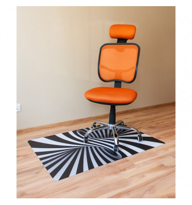 Mata ochronna pod fotel na kółkach z nadrukiem 039 - 80x120cm -  gr. 13mm