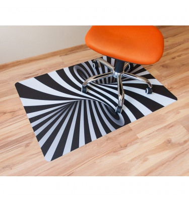 Mata ochronna pod fotel na kółkach z nadrukiem 039 - 80x120cm -  gr. 13mm