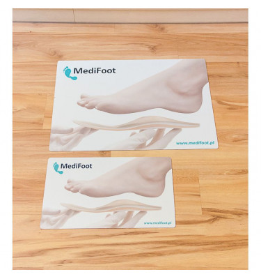 Podkładka ochronna pod krzesło z nadrukiem indywidualnym - 120x180cm gr. 13mm