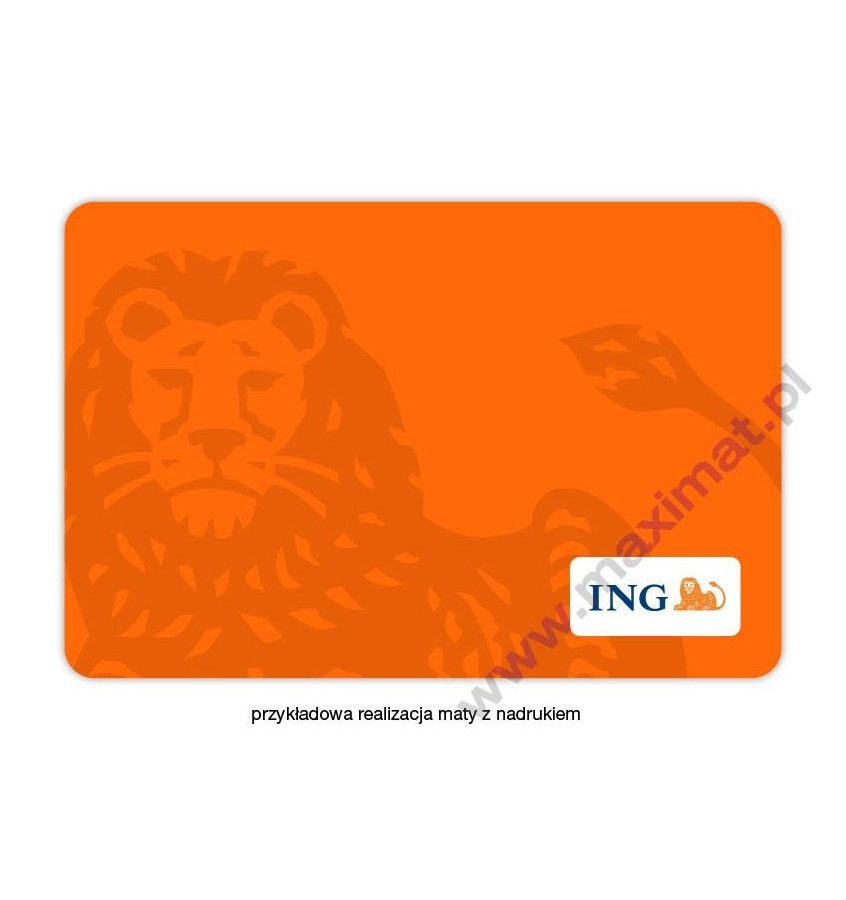 Podkładka ochronna pod krzesło z nadrukiem indywidualnym - 120x180cm gr. 13mm