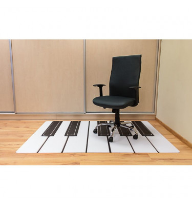 Podkładka ochronna ze wzorem 042 - KLAWIATURA pod krzesło - 120x180cm -  gr.13mm