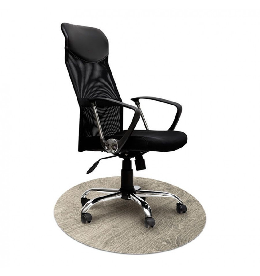 Mata ochronna pod krzesło na kółkach z grafiką 067 - pod fotel obrotowy - okrągła śr. 100cm gr. 13mm