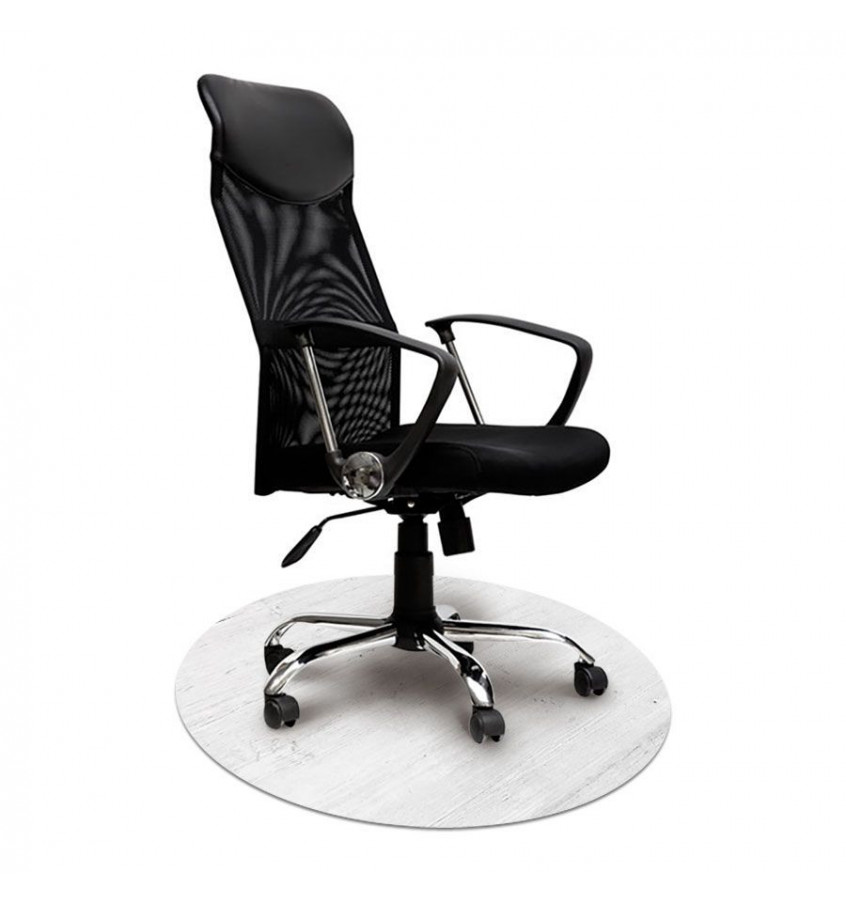 Mata ochronna pod krzesło na kółkach z grafiką 070 - pod fotel obrotowy - okrągła śr. 100cm gr. 13mm