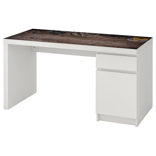 Podkładka na całe biurko MALM z IKEA 140x65