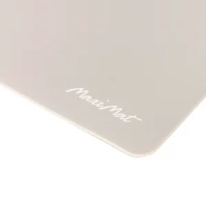 Antypoślizgowa miękka podkładka na biurko lub stół DESKPAD 60x40 cm neutralny jasnoszary kolor