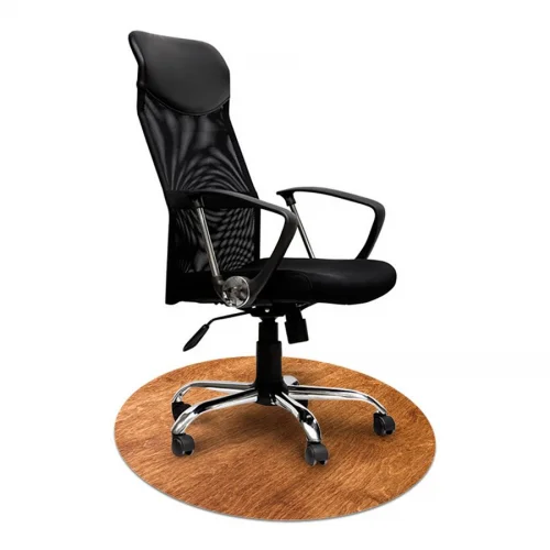 Mata ochronna pod krzesło na kółkach z grafiką 069 - pod fotel obrotowy - okrągła śr. 100cm, gr. 1,3mm