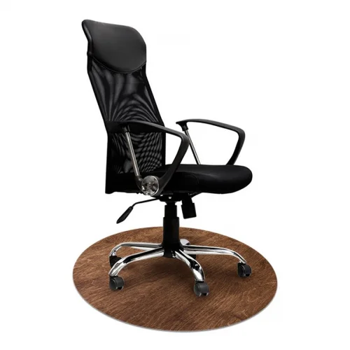 Mata ochronna pod krzesło na kółkach z grafiką 068 - pod fotel obrotowy - okrągła śr. 100cm, gr. 1,3mm