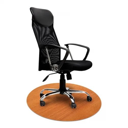 Elastyczna mata ochronna pod krzesło na kółkach z grafiką 066 - pod fotel obrotowy - okrągła śr. 100cm, gr. 2,2mm