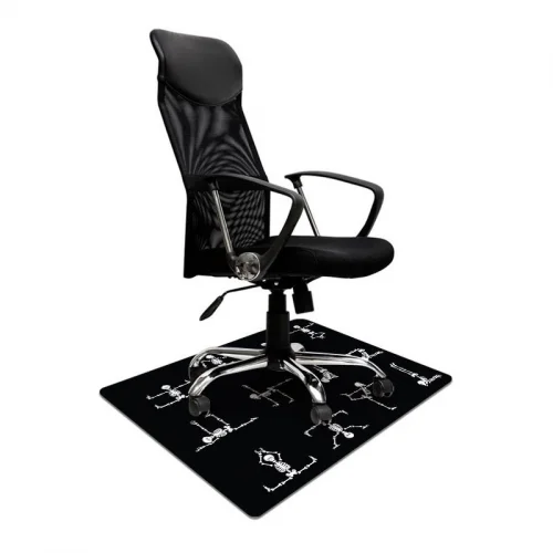 Mata ochronna pod krzesło na kółkach z grafiką 061 - pod fotele obrotowe - 80x120cm -  gr. 1,3mm
