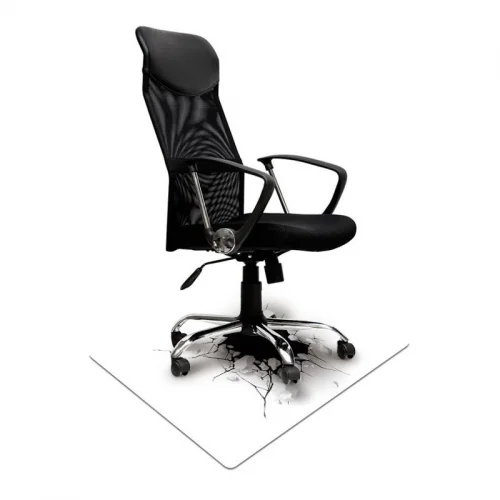 Mata ochronna pod krzesło na kółkach z grafiką 059 - pod fotele obrotowe - 80x120cm -  gr. 1,3mm