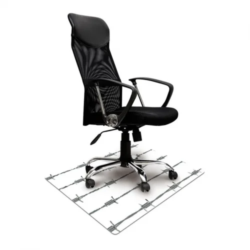 Mata ochronna pod krzesło na kółkach z grafiką 058 - pod fotele obrotowe - 80x120cm -  gr. 1,3mm