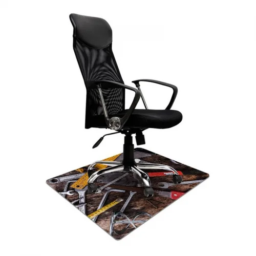 Elastyczna podkładka pod krzesło 80x120cm  gr. 2,2mm grafika 013 - NARZĘDZIA