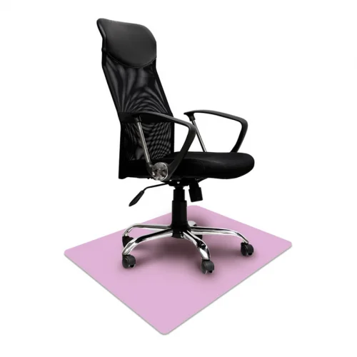 Elastyczna różowa podkładka mata ochronna nie tylko pod krzesło 70x100cm