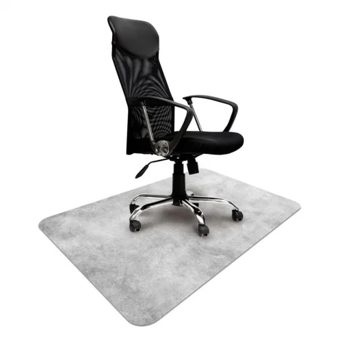 Maty ochronne pod krzesła ze wzorem 074 BETON- pod krzesło biurowe - 100x140cm -  gr. 1,3mm