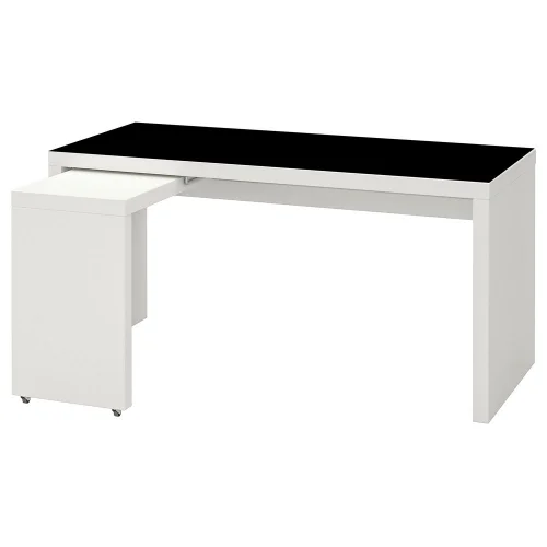 Podkładka ochronna na cały blat biurka MALM z IKEA kolor czarny