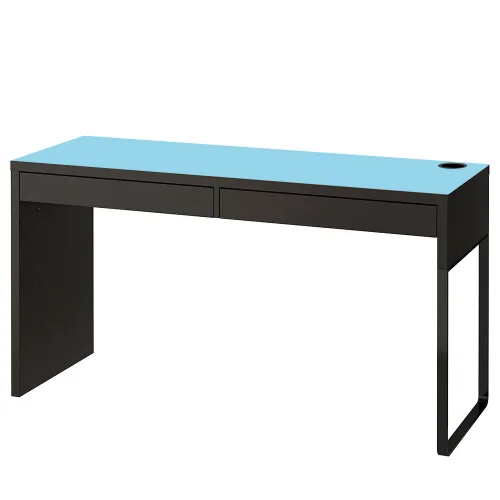 Podkładka na biurko MICKE z IKEA 142x50cm - NIEBIESKA