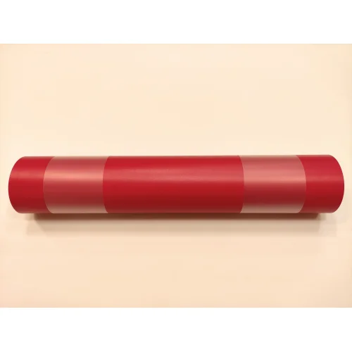 Elastyczna czerwona podkładka na biurko 120x60cm