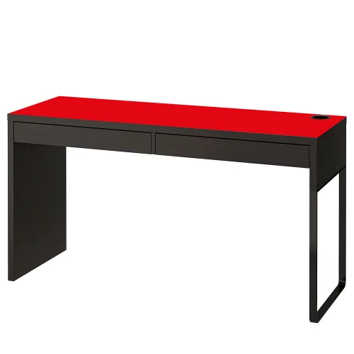 Czerwona podkładka na biurko MICKE 142x50cm z IKEA