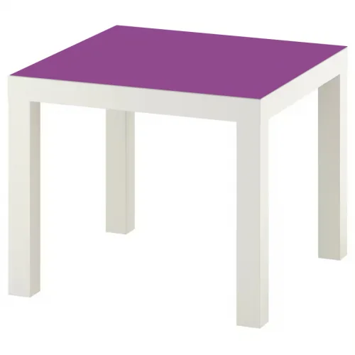 Fioletowa podkładka 55x55 cm, pasuje na stoliki LACK i HEMNES z IKEA