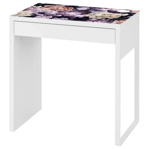Podkładka 73x50 cm na biurko MICKE z IKEA mata ochronna - KWIATY