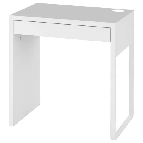 Podkładka ochronna 73x50 na biurko MICKE z IKEA, antypośłizgowa w szarym kolorze