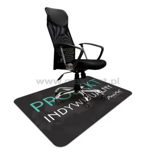 Podkładka ochronna pod krzesło z nadrukiem indywidualnym - 120x180cm, gr. 1,3mm