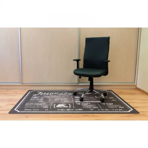 Podkładka ochronna ze wzorem 015 - pod krzesło - 120x180cm -  grubość. 1,3mm